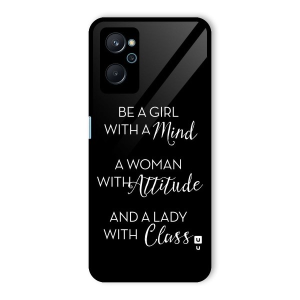 The-Mindset Glass Back Case for Realme 9i