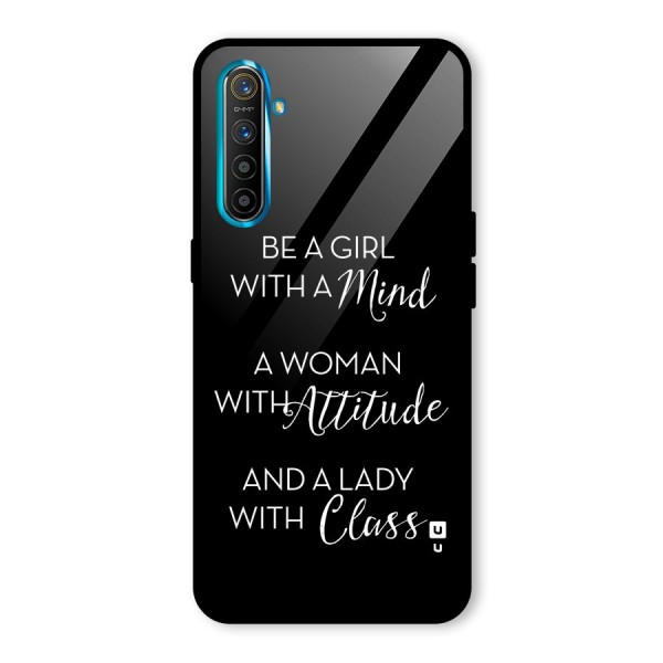 The-Mindset Glass Back Case for Realme X2