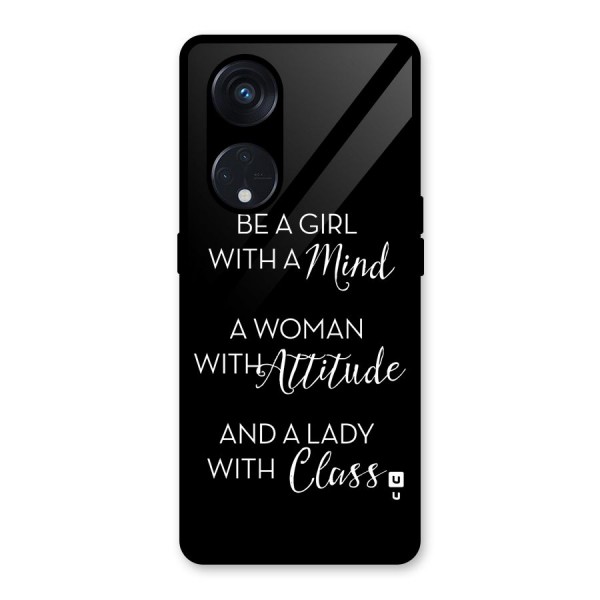 The-Mindset Glass Back Case for Reno8 T 5G