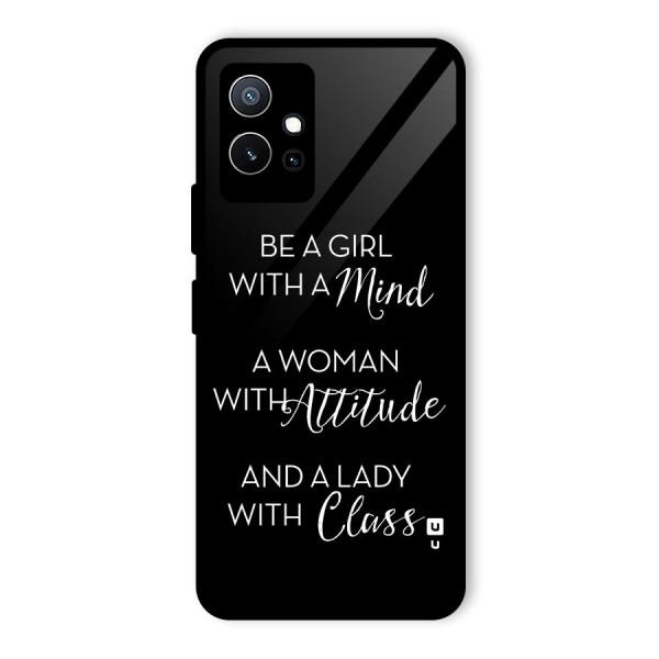 The-Mindset Glass Back Case for Vivo T1 5G