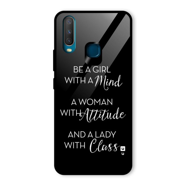 The-Mindset Glass Back Case for Vivo Y15