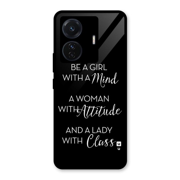 The-Mindset Glass Back Case for Vivo iQOO Z6 Pro