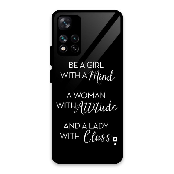 The-Mindset Glass Back Case for Xiaomi 11i 5G