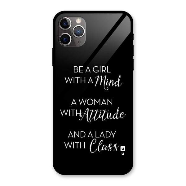 The-Mindset Glass Back Case for iPhone 11 Pro Max