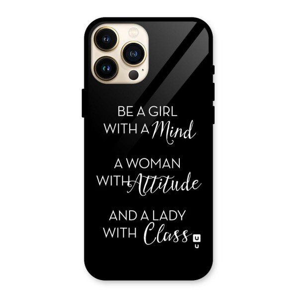 The-Mindset Glass Back Case for iPhone 13 Pro Max