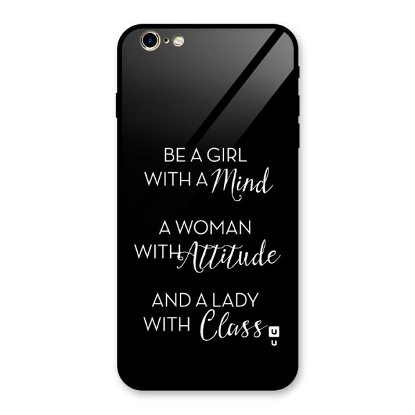 The-Mindset Glass Back Case for iPhone 6 Plus 6S Plus