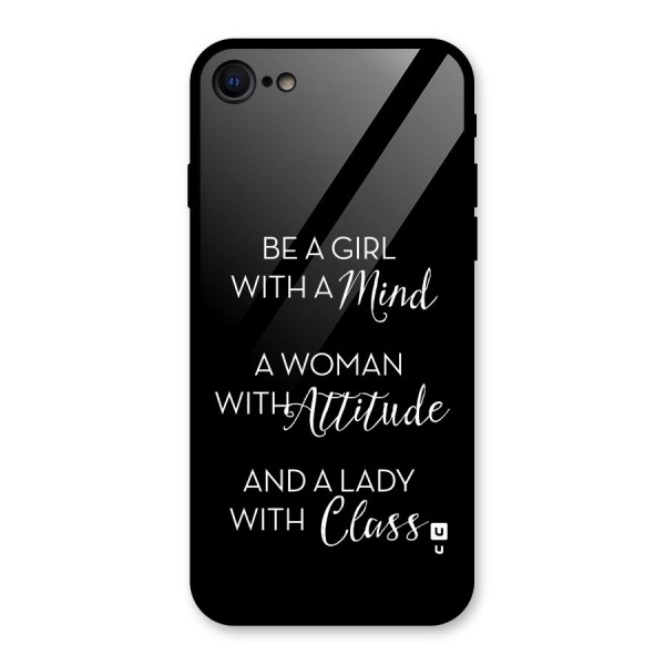 The-Mindset Glass Back Case for iPhone 8