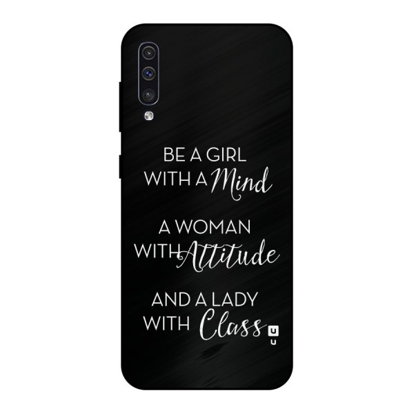 The-Mindset Metal Back Case for Galaxy A50s