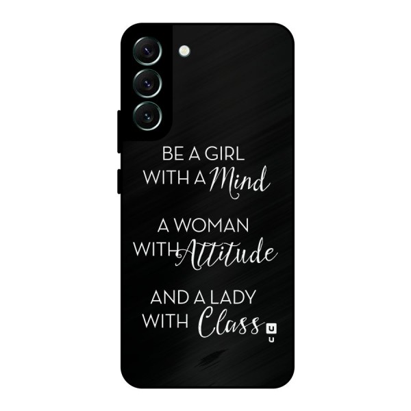 The-Mindset Metal Back Case for Galaxy S22 Plus 5G