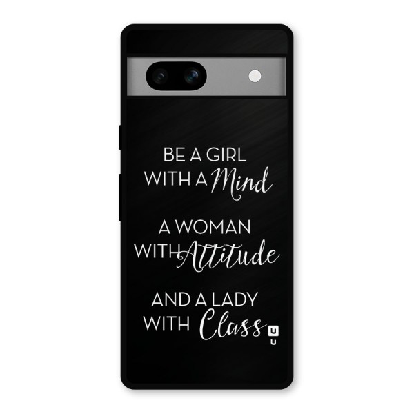 The-Mindset Metal Back Case for Google Pixel 7a