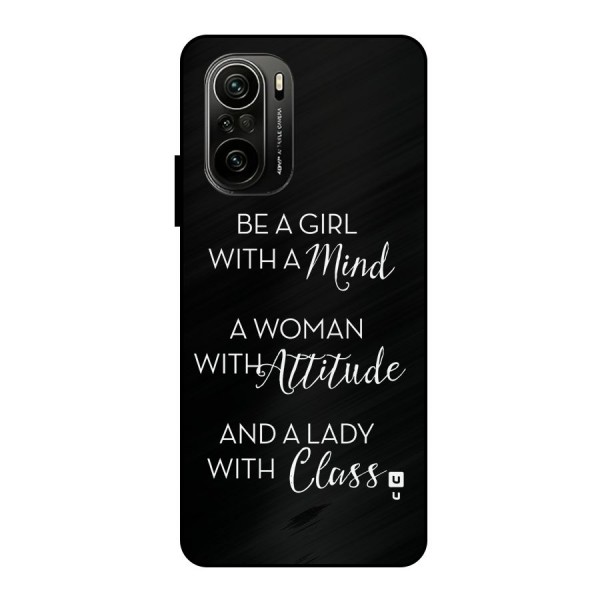 The-Mindset Metal Back Case for Mi 11X Pro