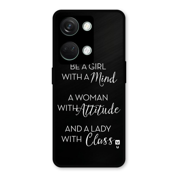 The-Mindset Metal Back Case for OnePlus Nord 3