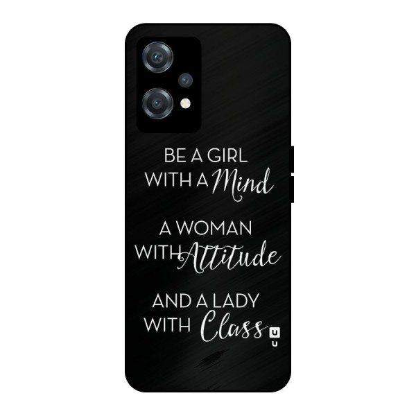 The-Mindset Metal Back Case for OnePlus Nord CE 2 Lite 5G