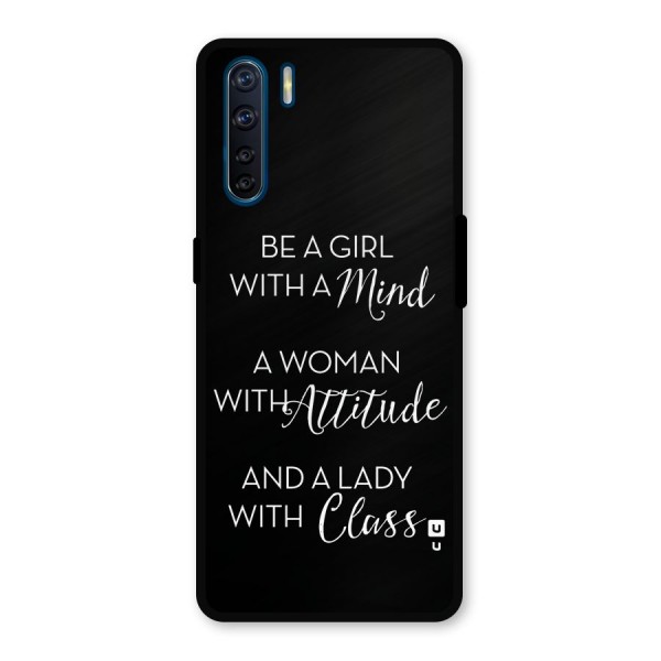 The-Mindset Metal Back Case for Oppo F15