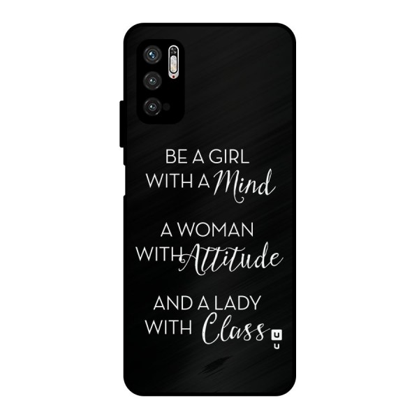 The-Mindset Metal Back Case for Poco M3 Pro 5G