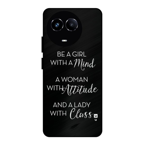 The-Mindset Metal Back Case for Realme 11 5G