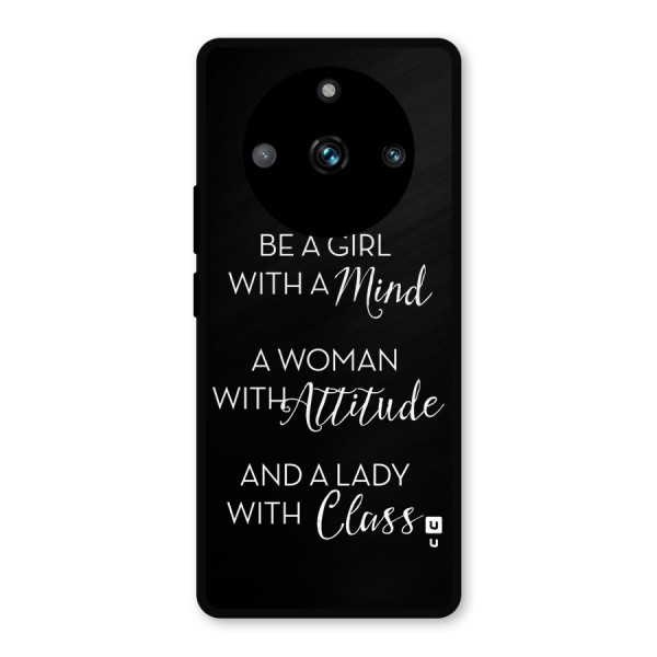 The-Mindset Metal Back Case for Realme 11 Pro Plus