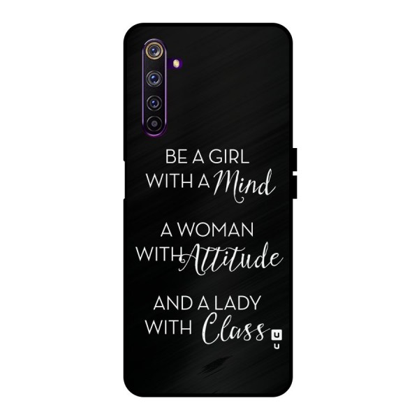 The-Mindset Metal Back Case for Realme 6 Pro