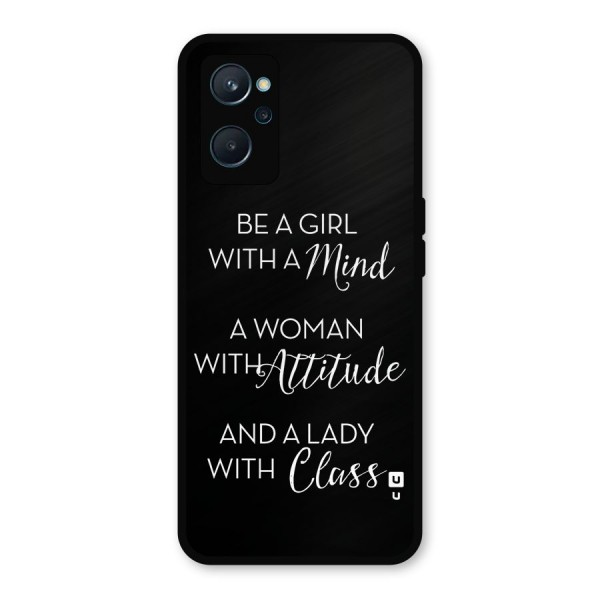 The-Mindset Metal Back Case for Realme 9i