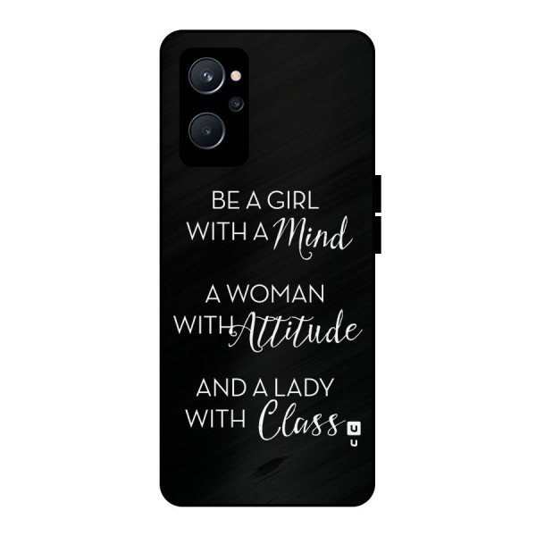 The-Mindset Metal Back Case for Realme 9i 5G