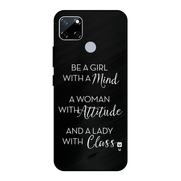 The-Mindset Metal Back Case for Realme Narzo 20