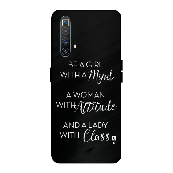 The-Mindset Metal Back Case for Realme X3 SuperZoom