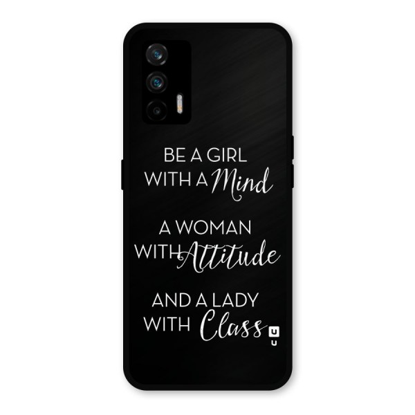 The-Mindset Metal Back Case for Realme X7 Max