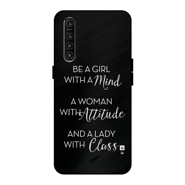 The-Mindset Metal Back Case for Realme XT