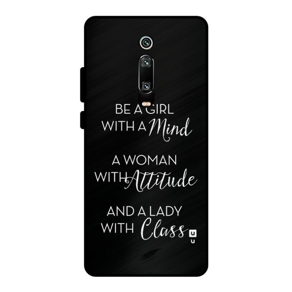 The-Mindset Metal Back Case for Redmi K20