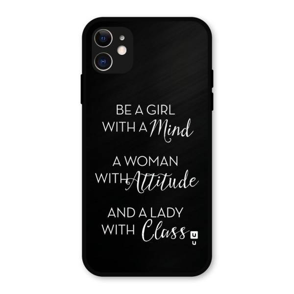 The-Mindset Metal Back Case for iPhone 11