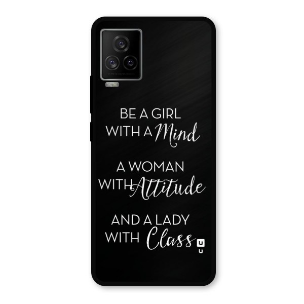 The-Mindset Metal Back Case for iQOO 7 Legend 5G