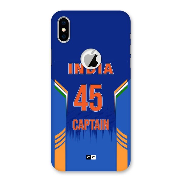 The Captain Back Case for iPhone XS Logo Cut