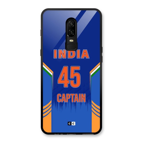 The Captain Glass Back Case for OnePlus 6