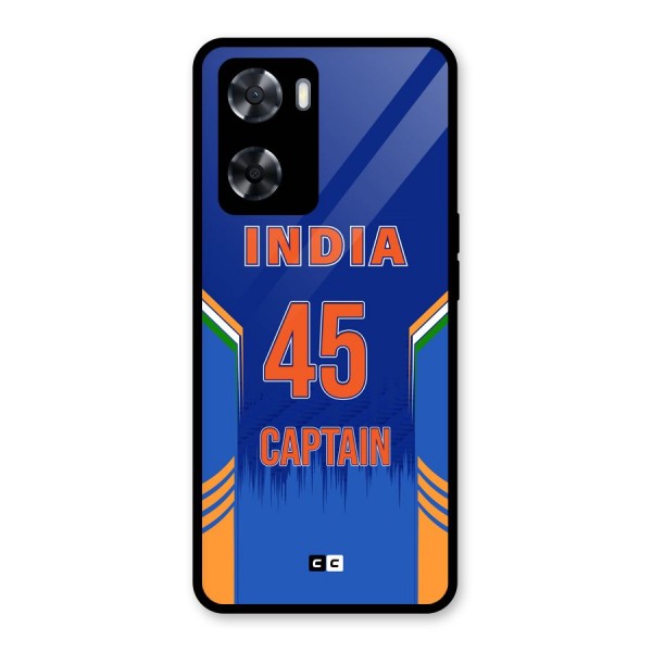 The Captain Glass Back Case for Oppo A57 2022