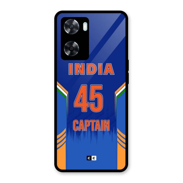 The Captain Glass Back Case for Oppo A77s