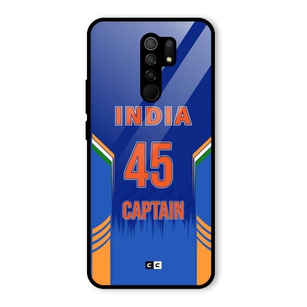 The Captain Glass Back Case for Redmi 9 Prime