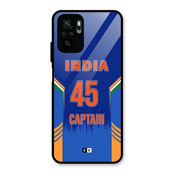 The Captain Glass Back Case for Redmi Note 10