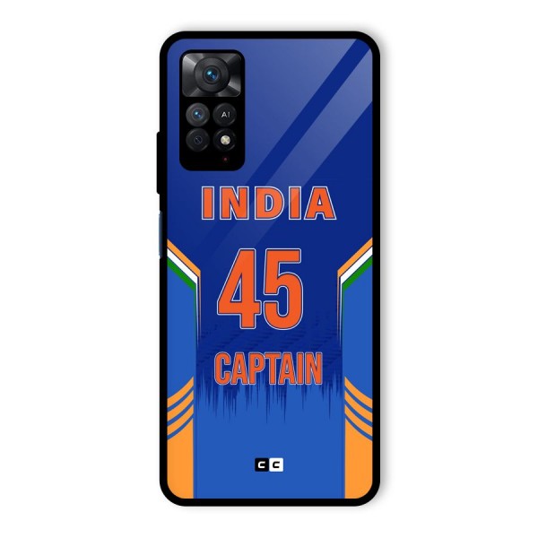 The Captain Glass Back Case for Redmi Note 11 Pro