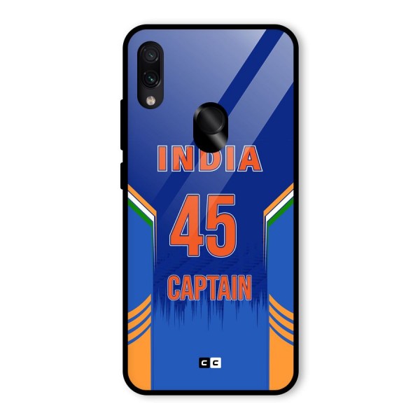 The Captain Glass Back Case for Redmi Note 7