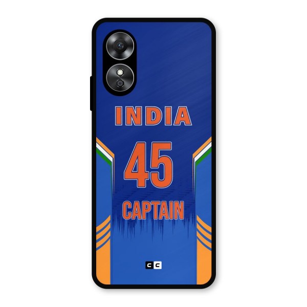 The Captain Metal Back Case for Oppo A17