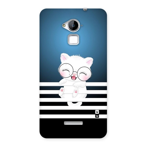 The Cat on Stripes Back Case for Coolpad Note 3