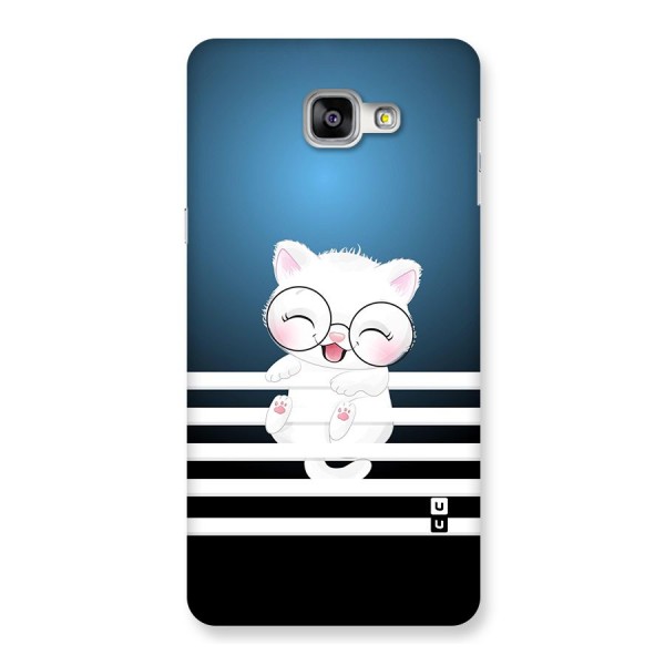 The Cat on Stripes Back Case for Galaxy A9