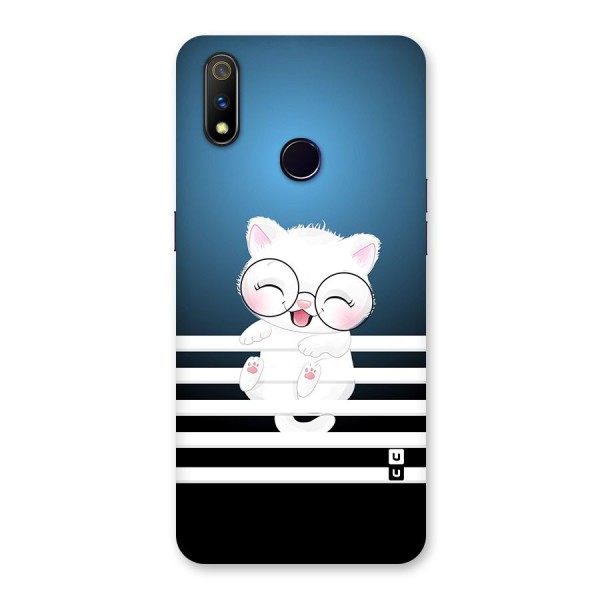 The Cat on Stripes Back Case for Realme 3 Pro