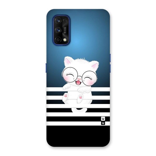 The Cat on Stripes Back Case for Realme 7 Pro