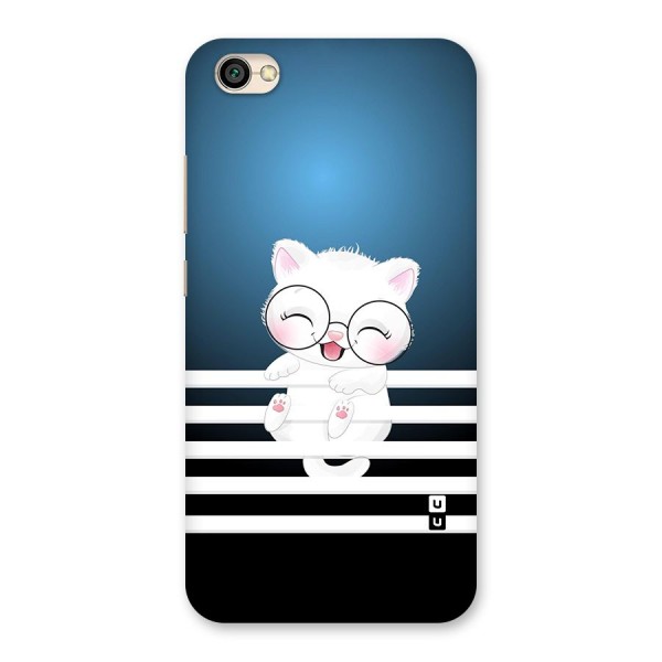 The Cat on Stripes Back Case for Redmi Y1 Lite