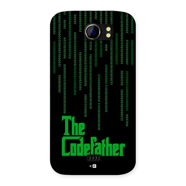 The Codefather Back Case for Canvas 2 A110