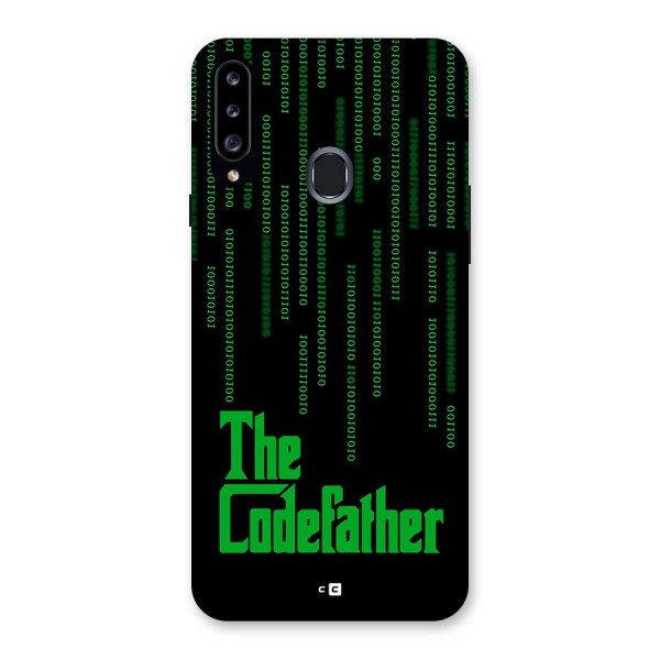 The Codefather Back Case for Galaxy A20s