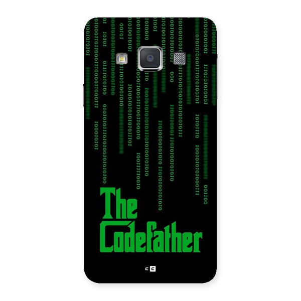 The Codefather Back Case for Galaxy A3