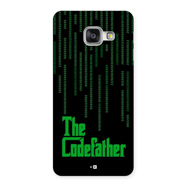 The Codefather Back Case for Galaxy A3 (2016)