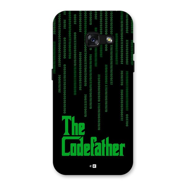 The Codefather Back Case for Galaxy A3 (2017)